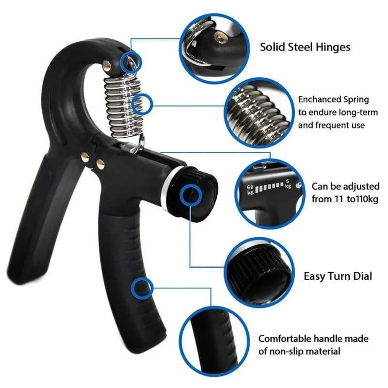 Adjustable Rubber Hand Gripper